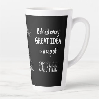 Caneca De Café Latte Coffee Break – Great Ideas – Latte Cup – Custom