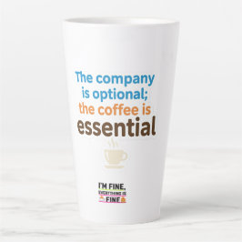 Caneca De Café Latte Coffee Lover Daily Ritual Sticker