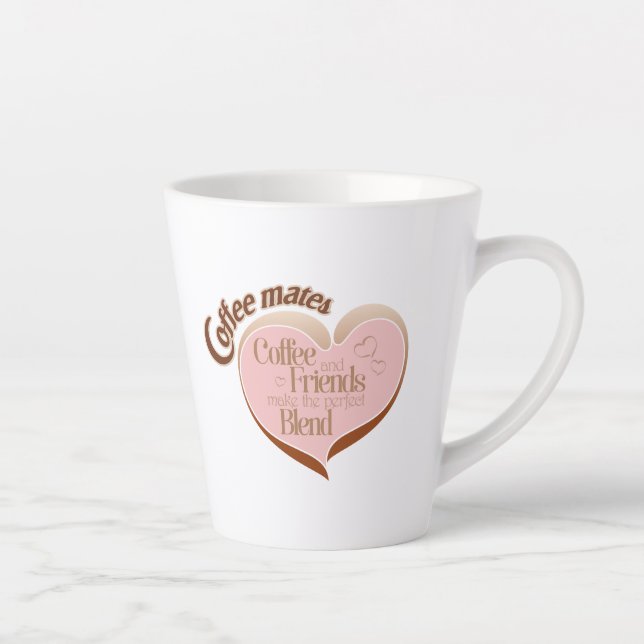 Caneca De Café Latte Coffee mates  latte mug (Direita)