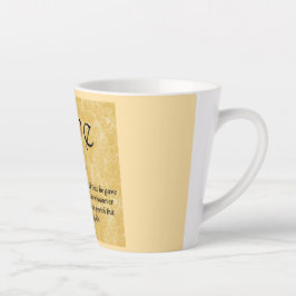 Caneca De Café Latte coffee mug-Love 3;16
