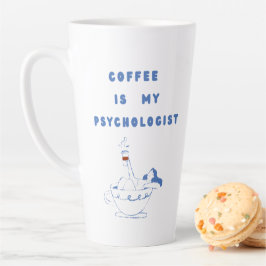 Caneca De Café Latte Coffee, My Quiet Therapist