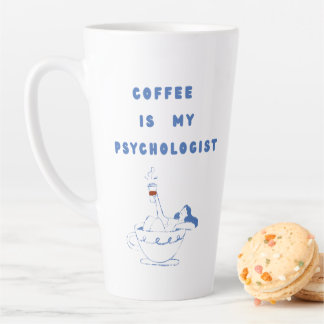 Caneca De Café Latte Coffee, My Quiet Therapist