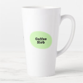 Caneca De Café Latte COFFEE SLOB por Jeff Willis Art
