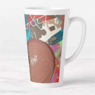 Caneca De Café Latte Coisas de Chocolate Latte Mug