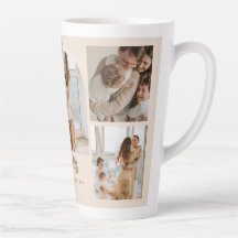 Colagem de Fotos da Família - 5 Fotos e Texto Pers