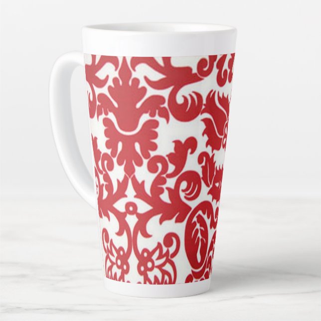 Caneca De Café Latte Coleção de Natal Suzanne Elizabeth (Ângulo esquerdo)