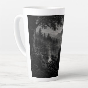 Caneca De Café Latte Coleção Wanderer WO10 – Limpeza do Amanhecer pelo