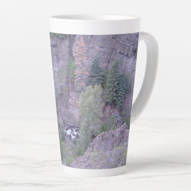 Caneca De Café Latte Colorado Latte Mug (Ângulo direito)