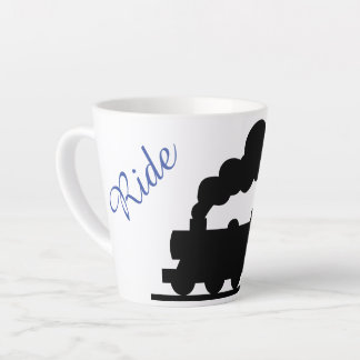 Caneca De Café Latte Comboio "passear"