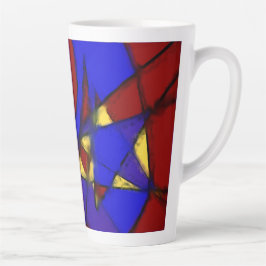 Caneca De Café Latte Comic Love