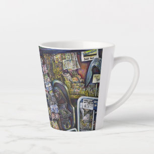 Caneca De Café Latte Como Uma Imagem É Inimaginativa?