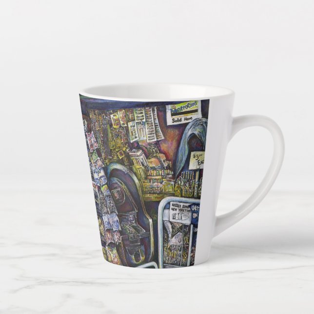 Caneca De Café Latte Como Uma Imagem É Inimaginativa? (Direita)