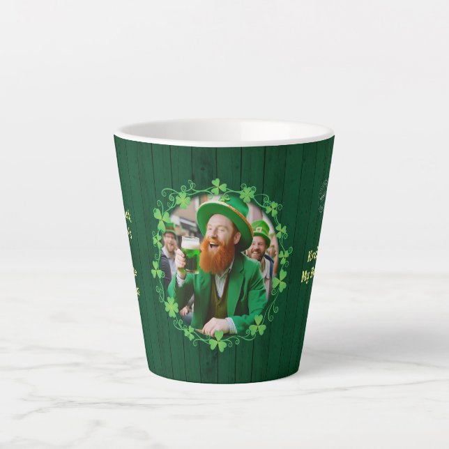 Caneca De Café Latte Companhia Clover & Beer (Frente)