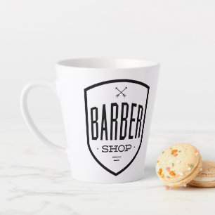 Caneca De Café Latte Compro Barber   Barber