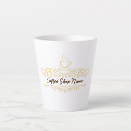 Caneca De Café Latte Compro Café Moderno Nome Personalizar Personalizar