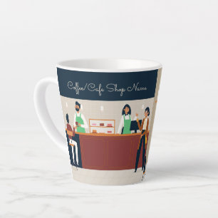 Caneca De Café Latte Compro de Café Personalizado