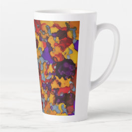 Caneca De Café Latte Confetti Nightmare