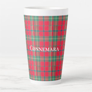Caneca De Café Latte Connemara Ireland Tartan