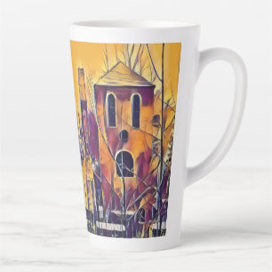 CANECA DE CAFÉ LATTE CONSTRUÇÃO VICTORIANA DE INGLATERRA