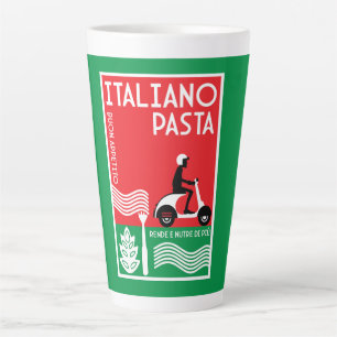 Caneca De Café Latte Cook italiano