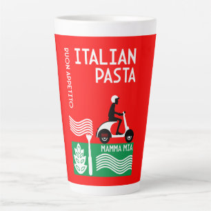 Caneca De Café Latte Cook italiano