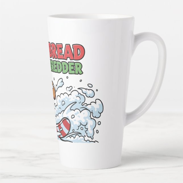 Caneca De Café Latte Cookie no Conselho (Direita)