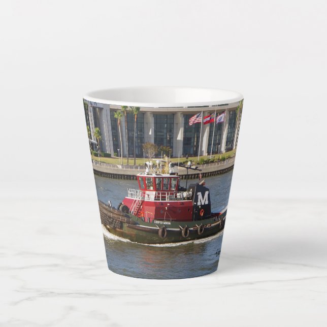 Caneca De Café Latte Cooper Moran latte mug (Frente)