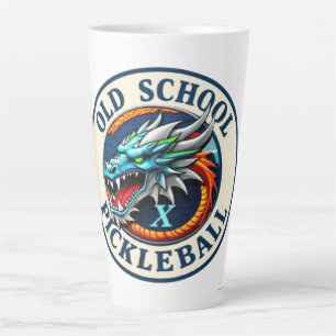 Caneca De Café Latte Copo de café Dragon X time Pickleball