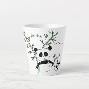 Caneca De Café Latte Copo de Panda