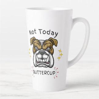 Caneca De Café Latte Copo do Bulldog Mal-Humorado, Presente para Amante
