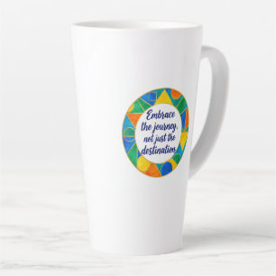 Caneca De Café Latte Copo Motivacional – Melhorando o Design da Jornada