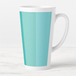 Caneca De Café Latte Cor Verde Turquense