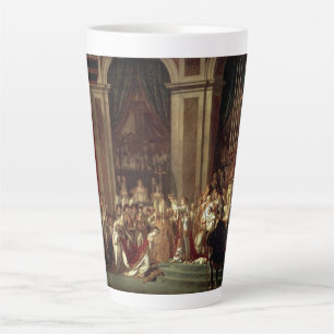 Caneca De Café Latte Coroação de Napoleão
