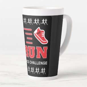Caneca De Café Latte Corrida Obter suporte motivacional para Ajustados