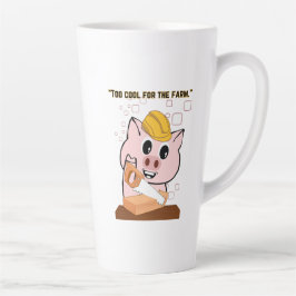 Caneca De Café Latte cota do carpinteiro