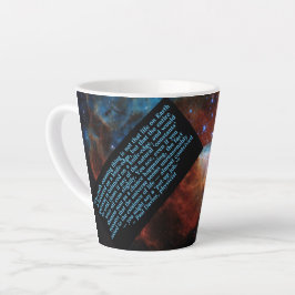 Caneca De Café Latte Cotação inacreditável do Cientista Universe Latte