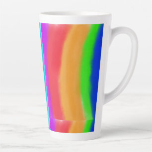 Caneca De Café Latte Cotovelo colorido garrafa de água de alumínio