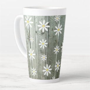 Caneca De Café Latte Cottage Daisy