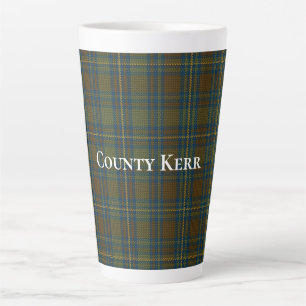 Caneca De Café Latte County Kerr Tartan