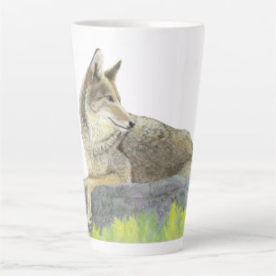 Caneca De Café Latte Coyote