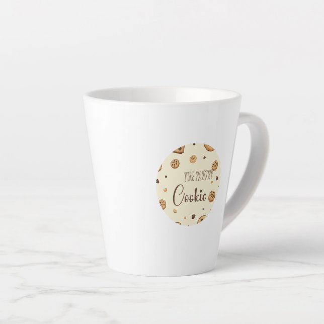 Caneca De Café Latte Cozy Cookie Delights (Ângulo direito)