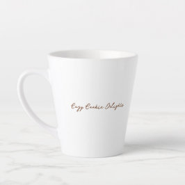 Caneca De Café Latte Cozy Cookie Delights