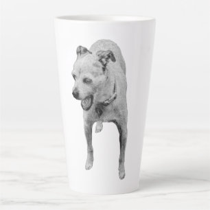 Caneca De Café Latte Cozy Yawn para as Noites de outono