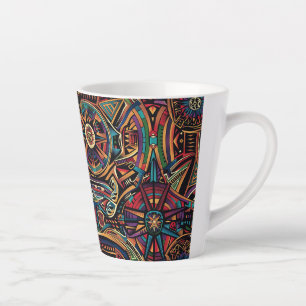 Caneca De Café Latte Creme Elegante "Crônica dos Antigos" Espresso