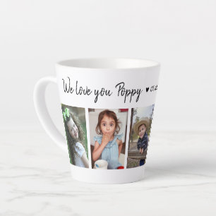 Caneca De Café Latte Crie A Sua Própria Foto, Que Te Ama