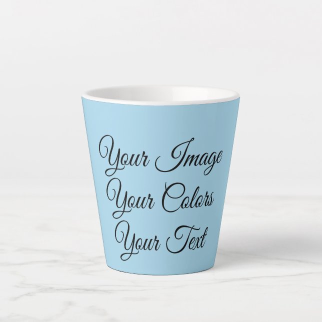 Caneca De Café Latte Crie seu (Frente)