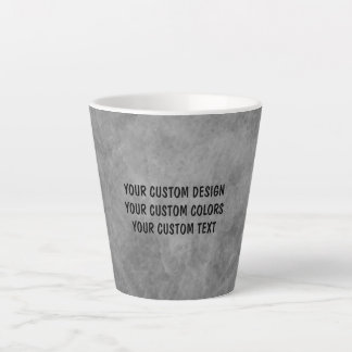 Caneca De Café Latte Crie seu personalizado personalizado