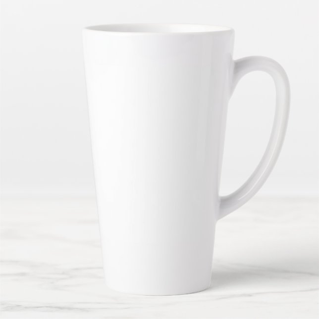 Caneca De Café Latte crie seu próprio branco (Direita)