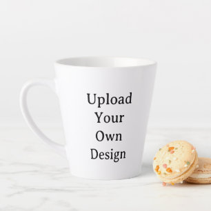 Caneca De Café Latte Crie Seu Próprio Pequeno Mug de Latte Personalizad