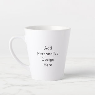 Caneca De Café Latte crie seu próprio personalizado